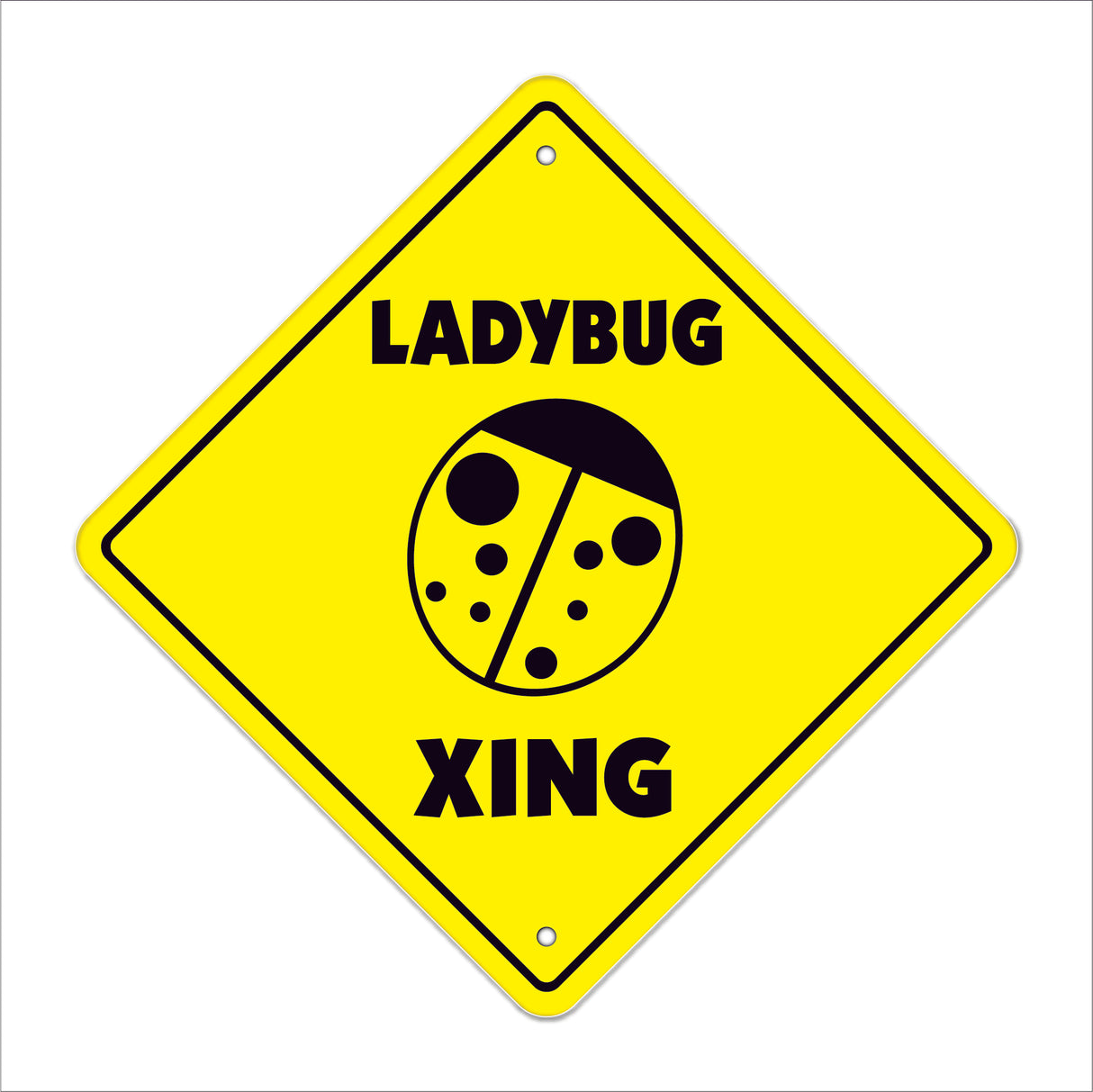 Ladybug Crossing Sign
