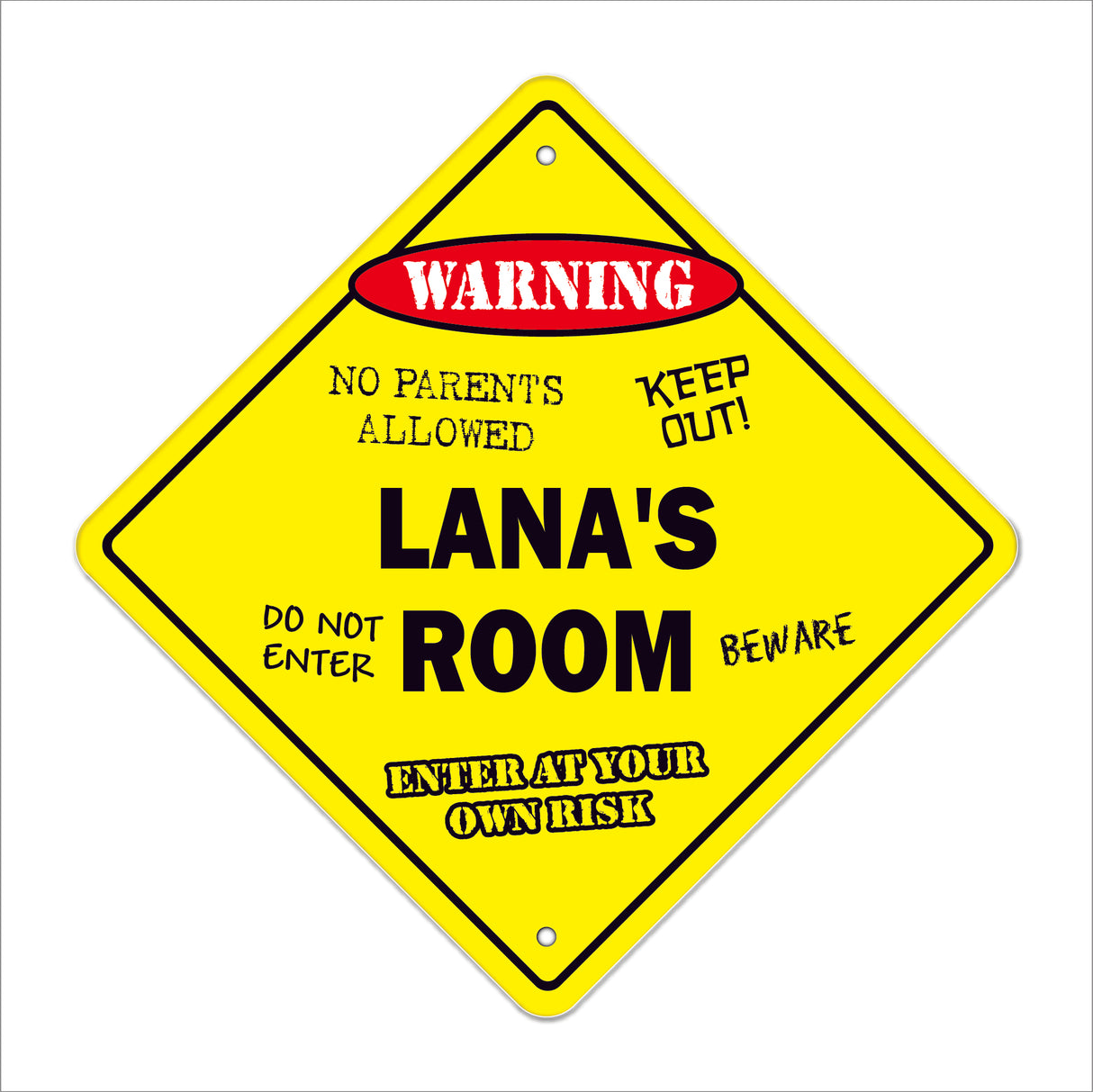 Lana's Room Sign