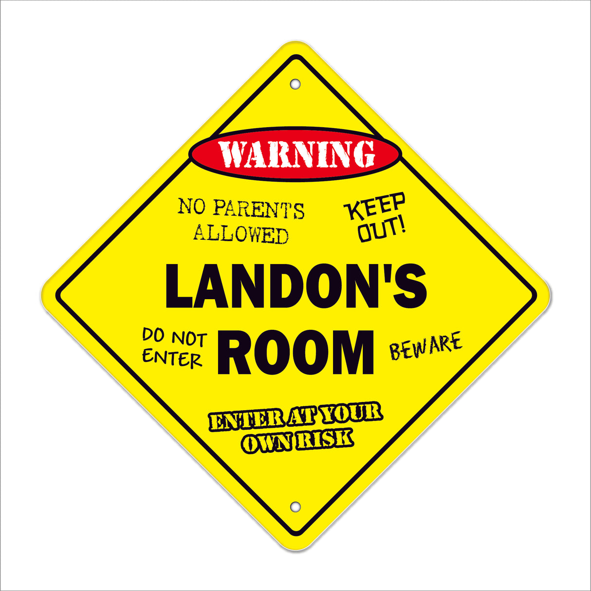 Landon's Room Sign