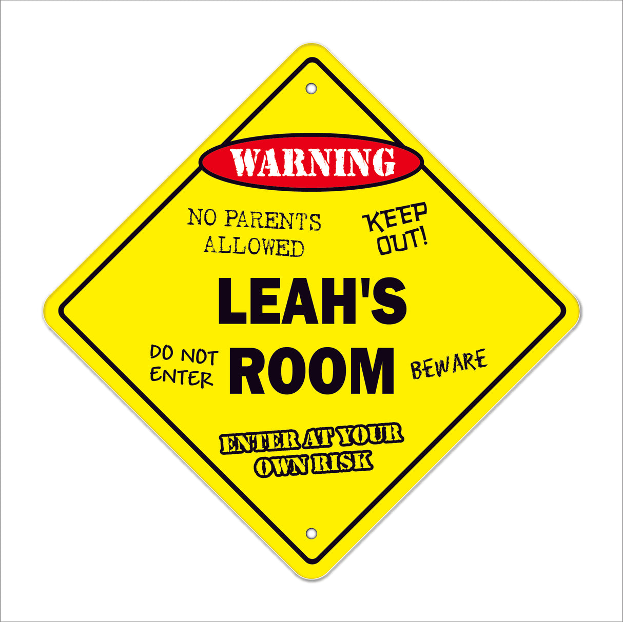 Leah's Room Sign