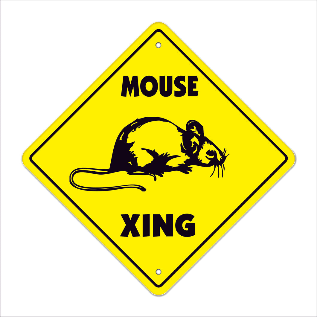 Mouse Crossing Sign