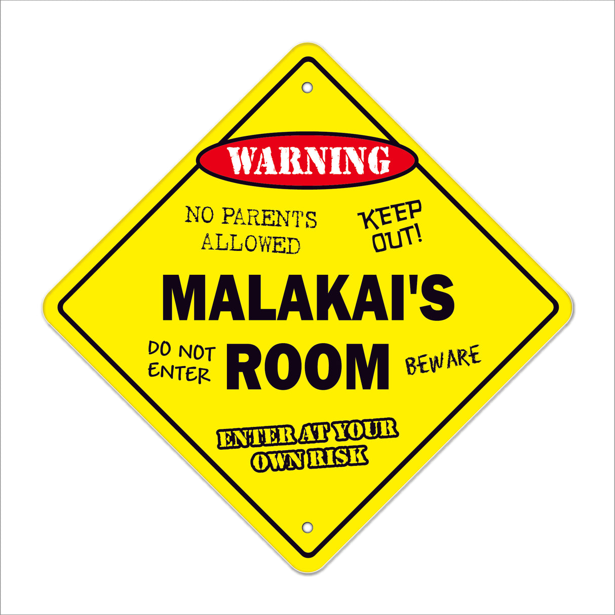 Malakai's Room Sign