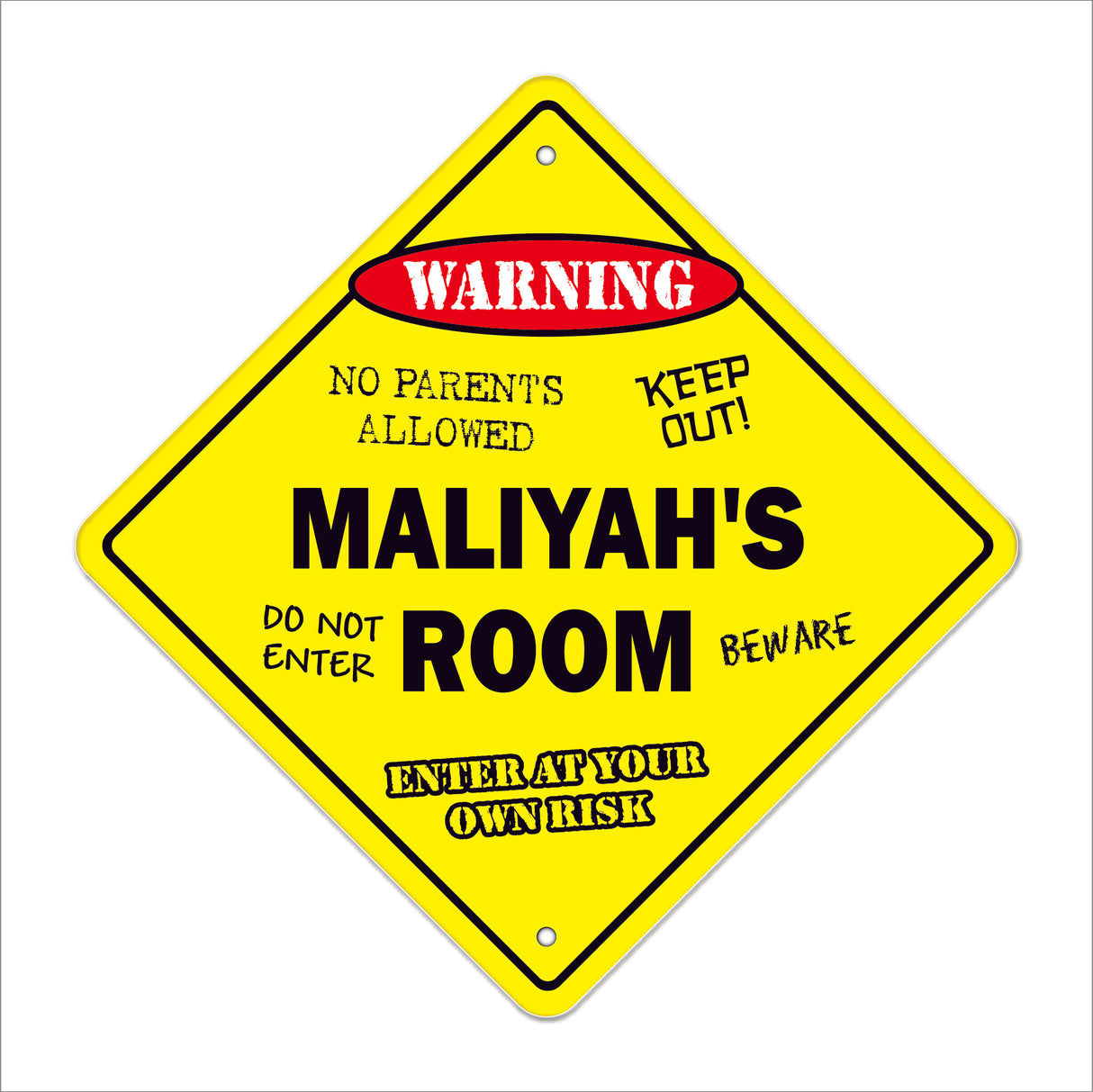 Maliyah's Room Sign
