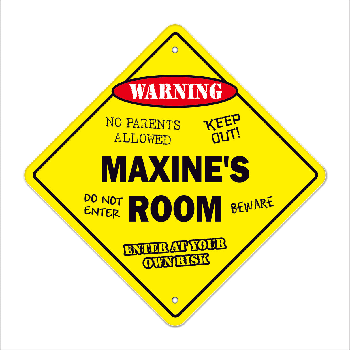 Maxine's Room Sign