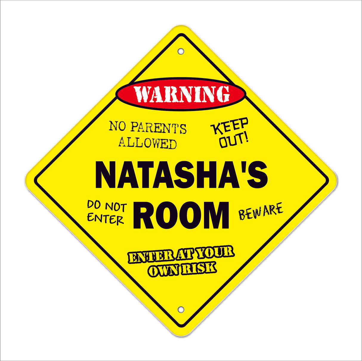 Natasha's Room Sign