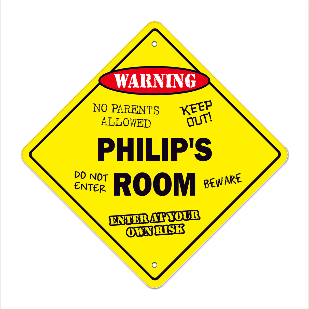 Philip's Room Sign