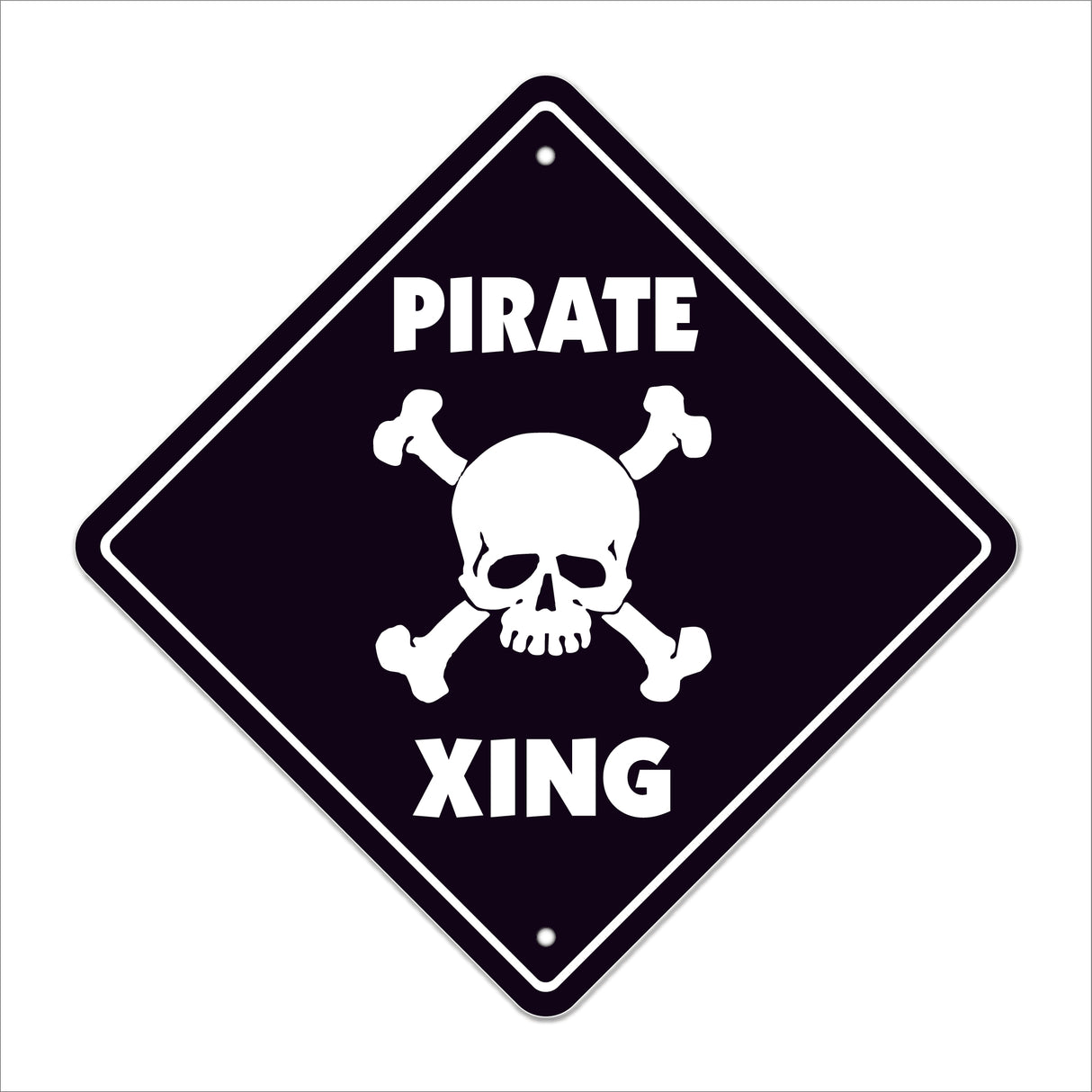 Pirate Crossing Sign