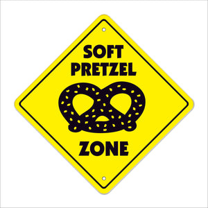 Pretzel Crossing Sign
