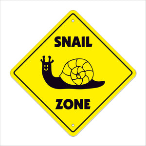 Snail Crossing Sign