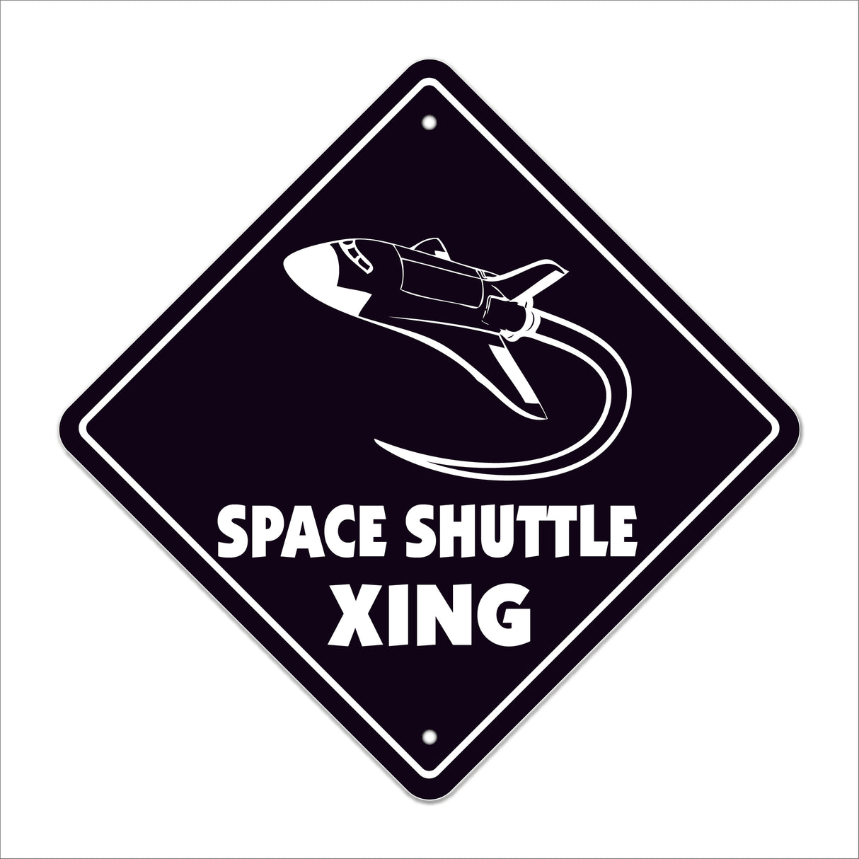 Space Shuttle Crossing Sign