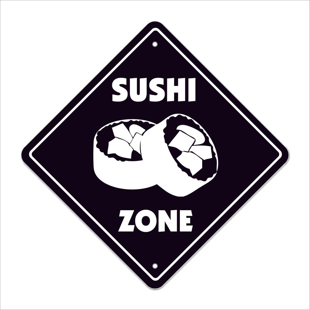 Sushi Crossing Sign