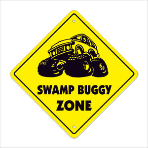 Swamp Buggy Crossing Sign