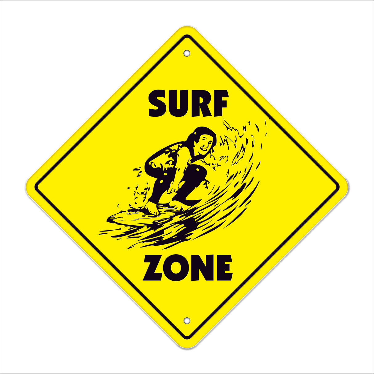 Surf Crossing Sign