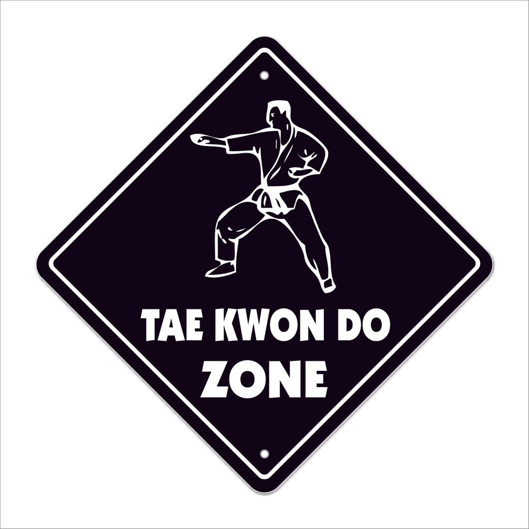 Tae Kwon Do Crossing Sign