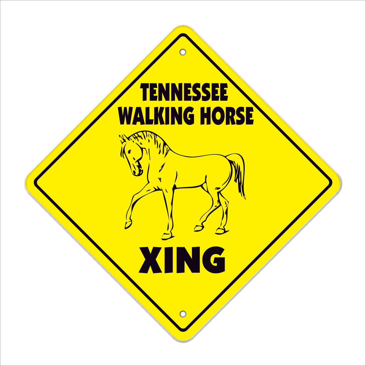 Tennessee Walking Horse Crossing Sign