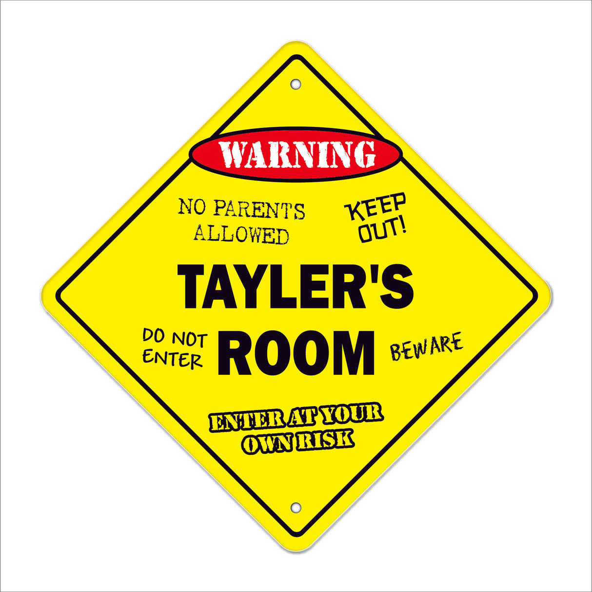 Tayler's Room Sign