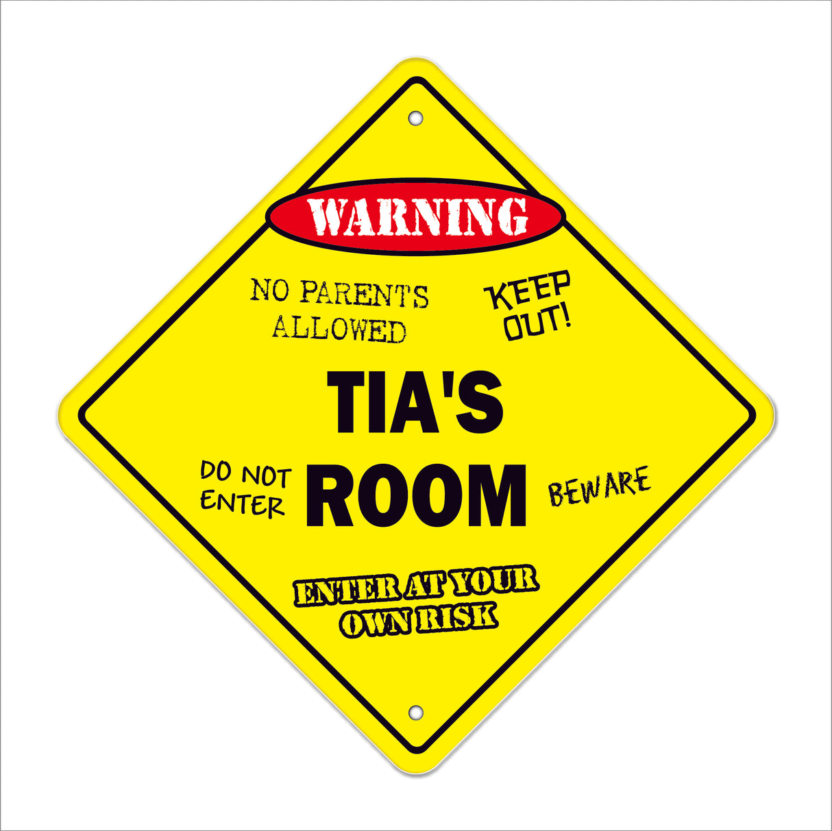 Tia's Room Sign