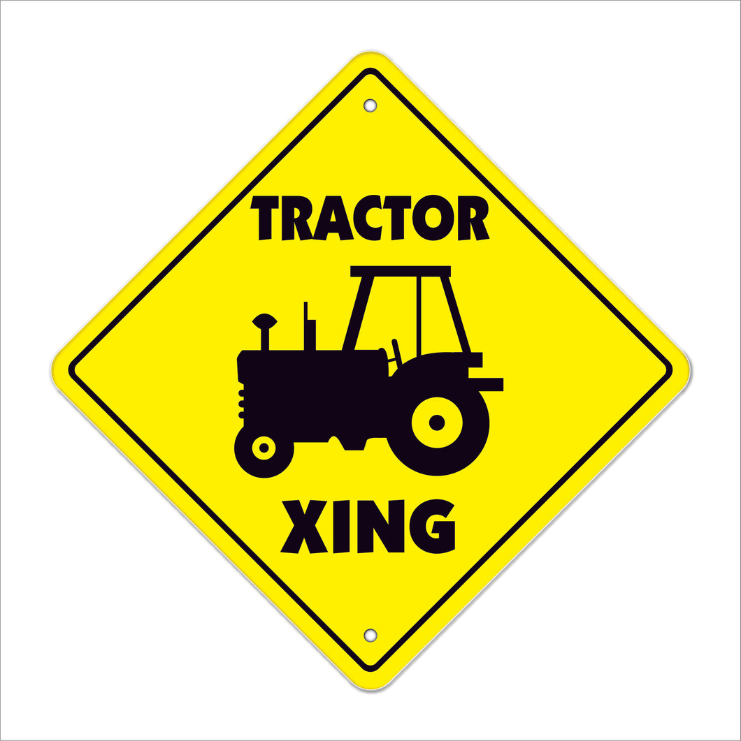 Tractor Crossing Sign