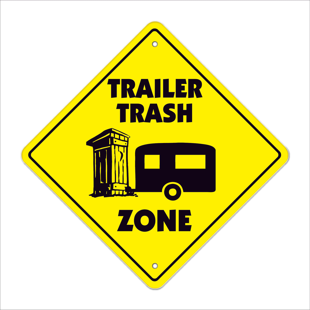 Trailer Crossing Sign