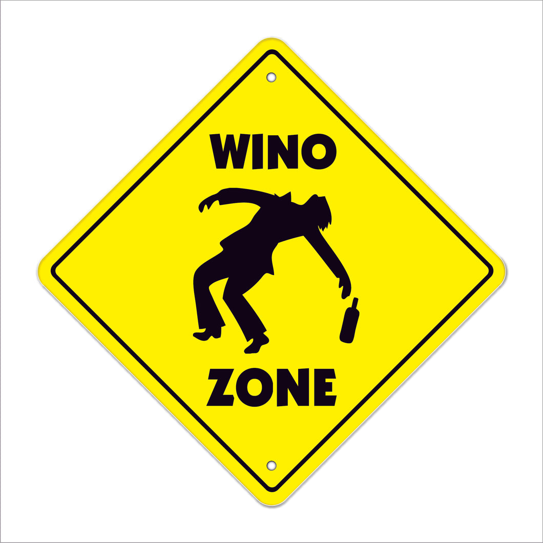 Wino Crossing Sign