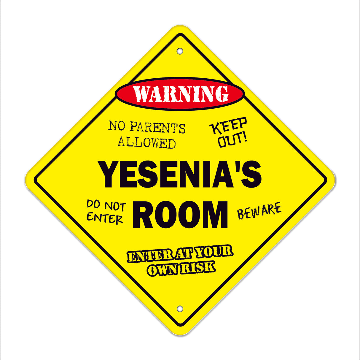 Yesenia's Room Sign
