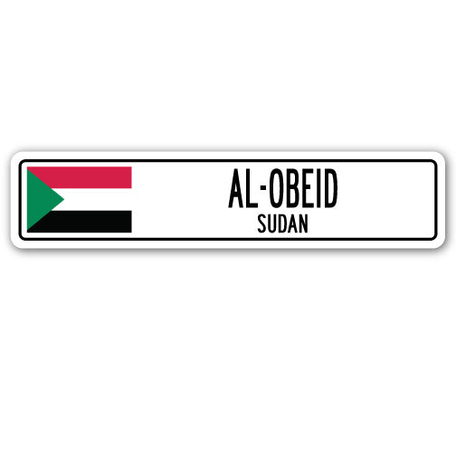 AL-OBEID, SUDAN Street Sign