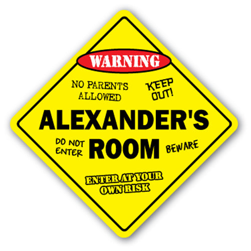 Alexander's Room Vinyl Decal Sticker