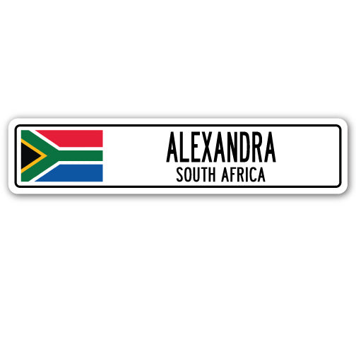ALEXANDRA, SOUTH AFRICA Street Sign