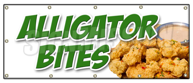 Alligator Bites Banner