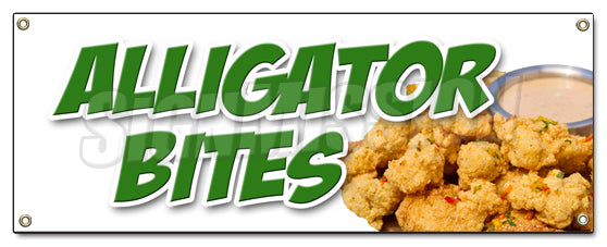 Alligator Bites Banner