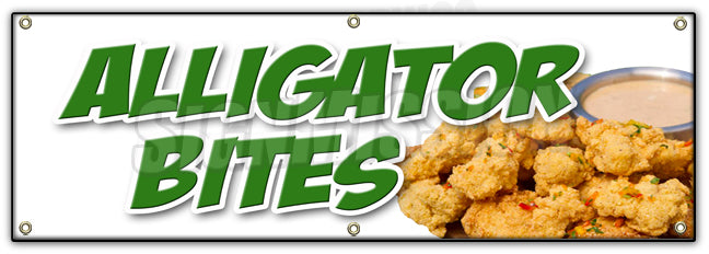 Alligator Bites Banner