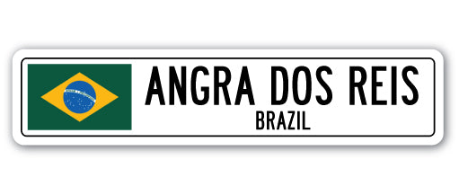 ANGRA DOS REIS, BRAZIL Street Sign