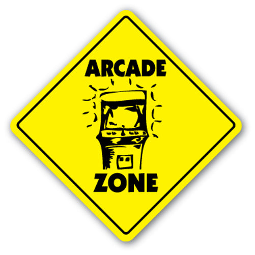 Arcade Zone Vinyl Decal Sticker