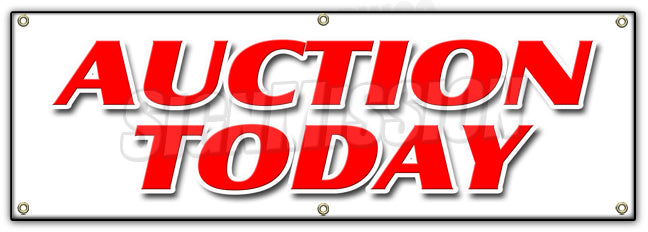 Auction Today Banner