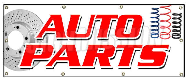 Auto Parts Banner