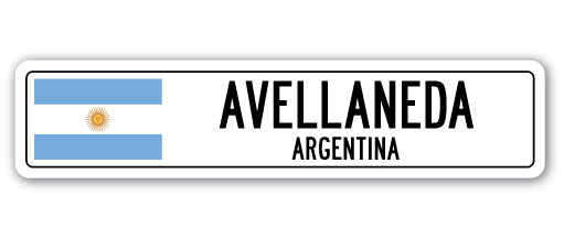 AVELLANEDA, ARGENTINA Street Sign