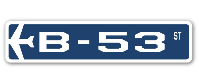 B-53 Street Sign