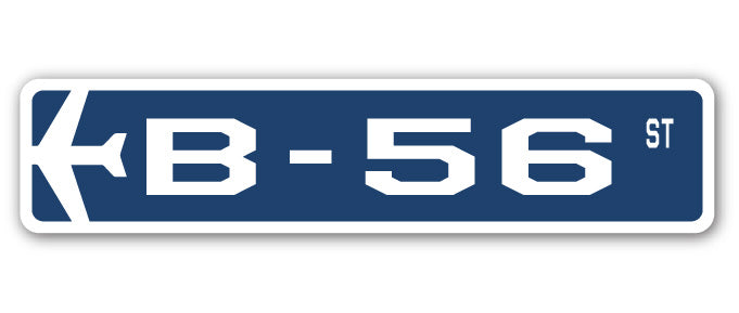 B-56 Street Sign