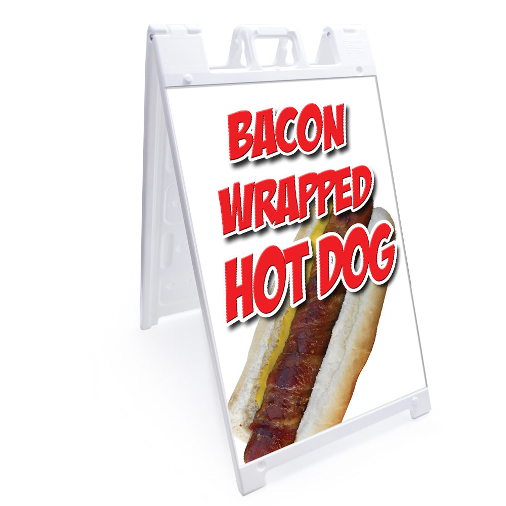 Bacon Wrapped Hot Dog