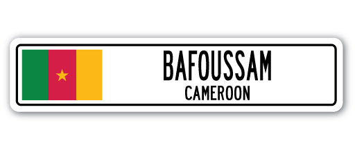 BAFOUSSAM, CAMEROON Street Sign