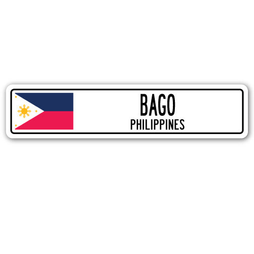 BAGO, PHILIPPINES Street Sign