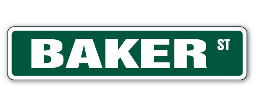 BAKER Street Sign