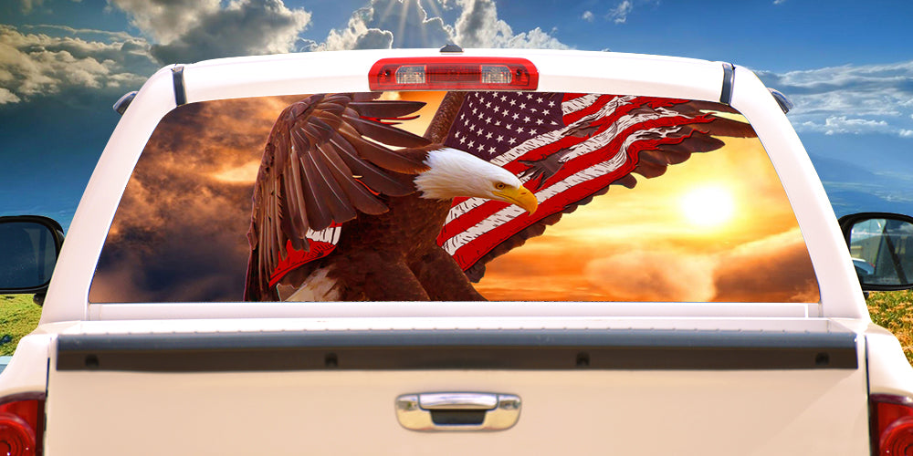 BALD EAGLE FLAG