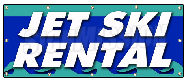 Jet Ski Rental Banner