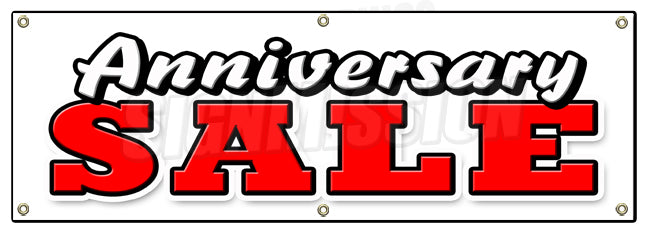 Anniversary Sale Banner