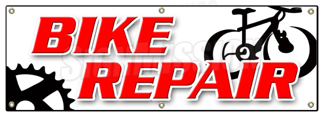 Bike Repair Banner