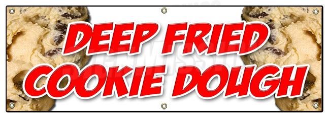Deep Fried Cookie Dough Banner