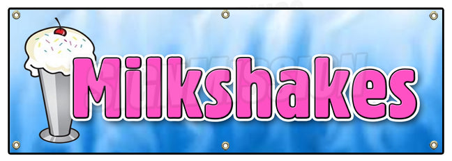 Milkshakes Banner