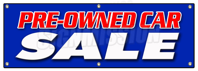 Pre-Owned Car Sale Banner