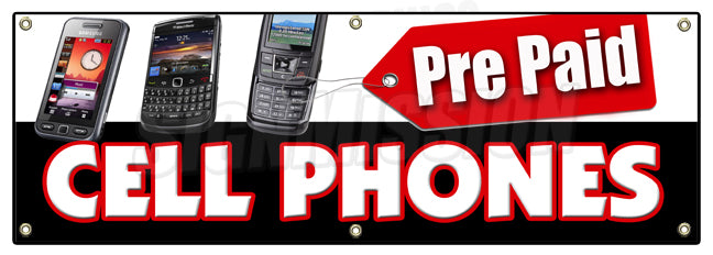 Prepaid Cell Phones Banner